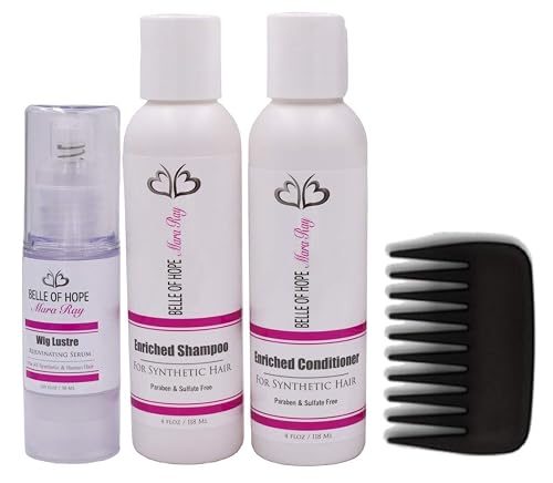 Mara Ray Travel Size Luxury Wig Shampoo Kits (4PC Travel Size Kit)