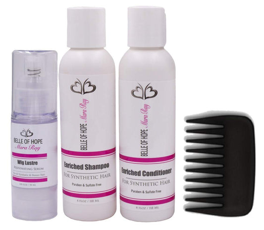 Mara Ray Travel Size Luxury Wig Shampoo Kits (4PC Travel Size Kit)