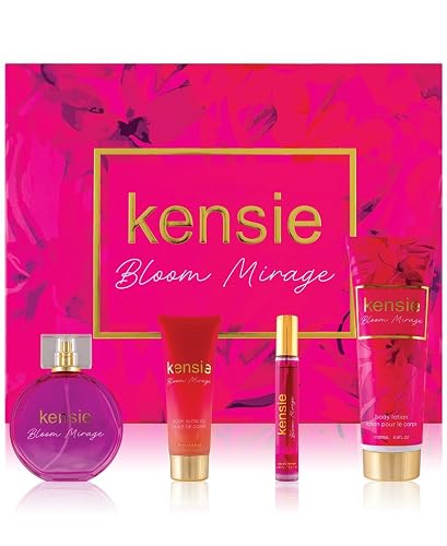 kensie Bloom Mirage EDP 4 Piece Gift Set, 3.4 fl. oz