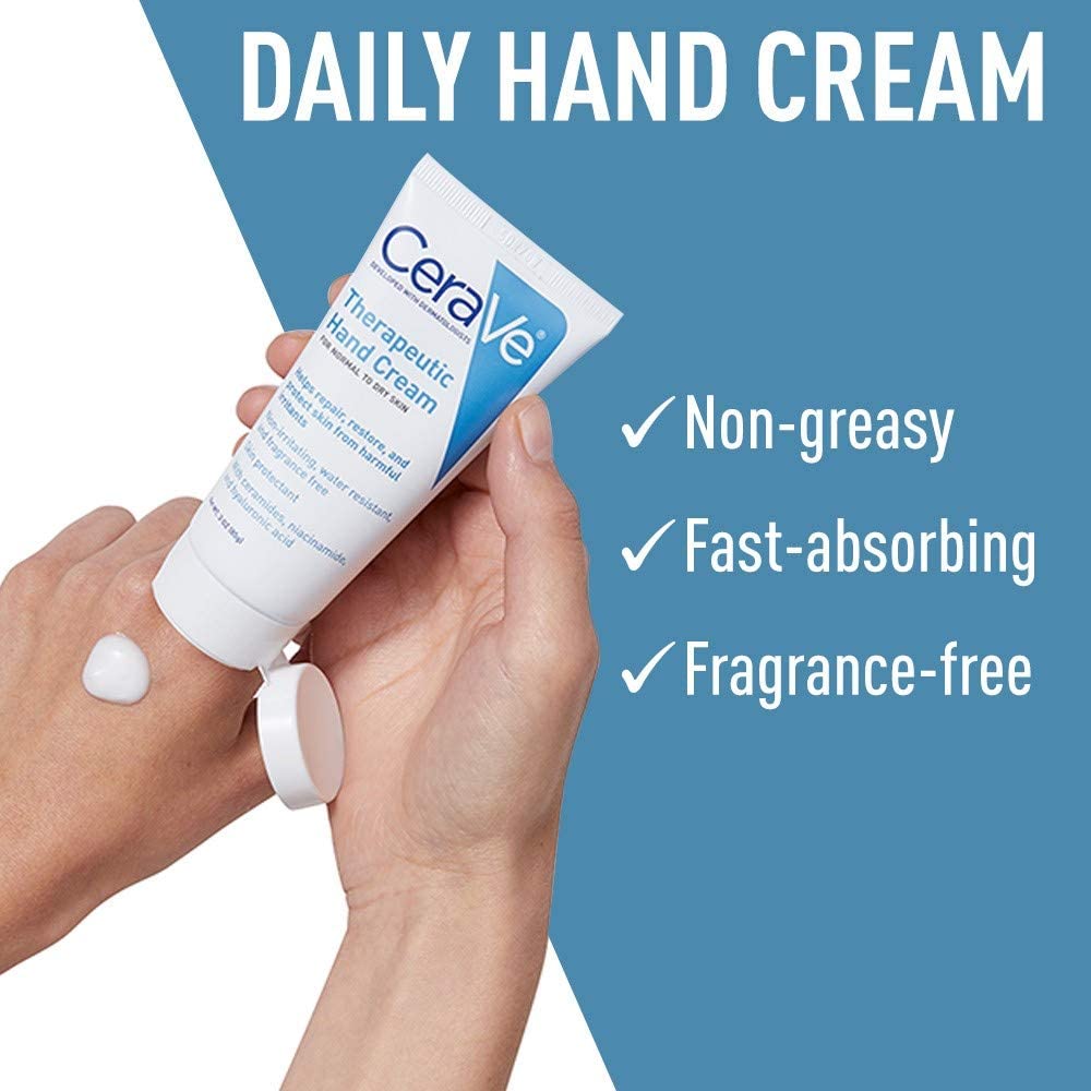 CeraVe Therapeutic Hand Cream For Normal to Dry Skin 3 Ounce (Pack Of 3) by Valeant Pharm North Ameri