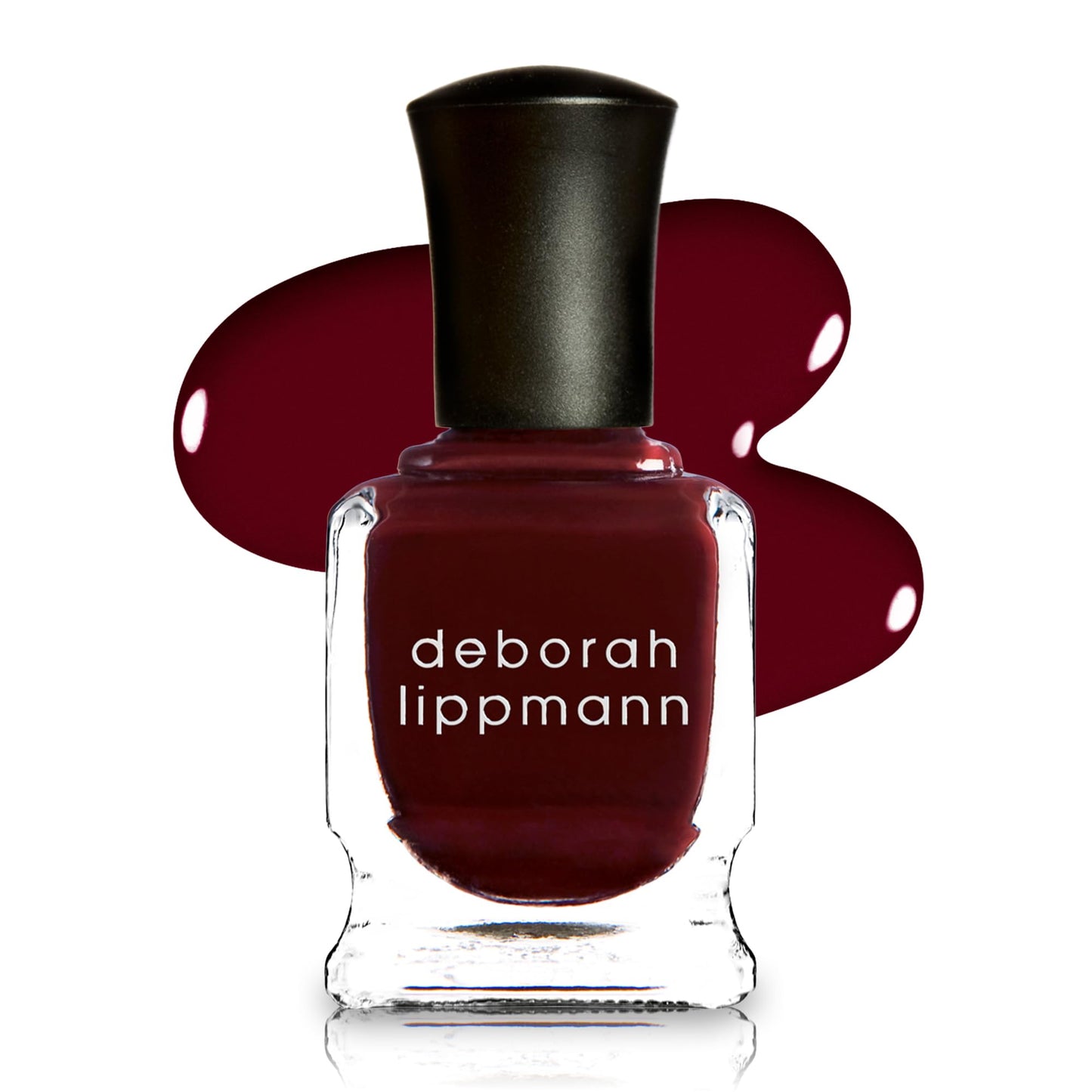 Deborah Lippmann Gel Lab Pro Nail Polish Treatment Enriched for Health, Wear, and Shine No Animal Testing, 21 Free, Vegan Red and Purple Colors