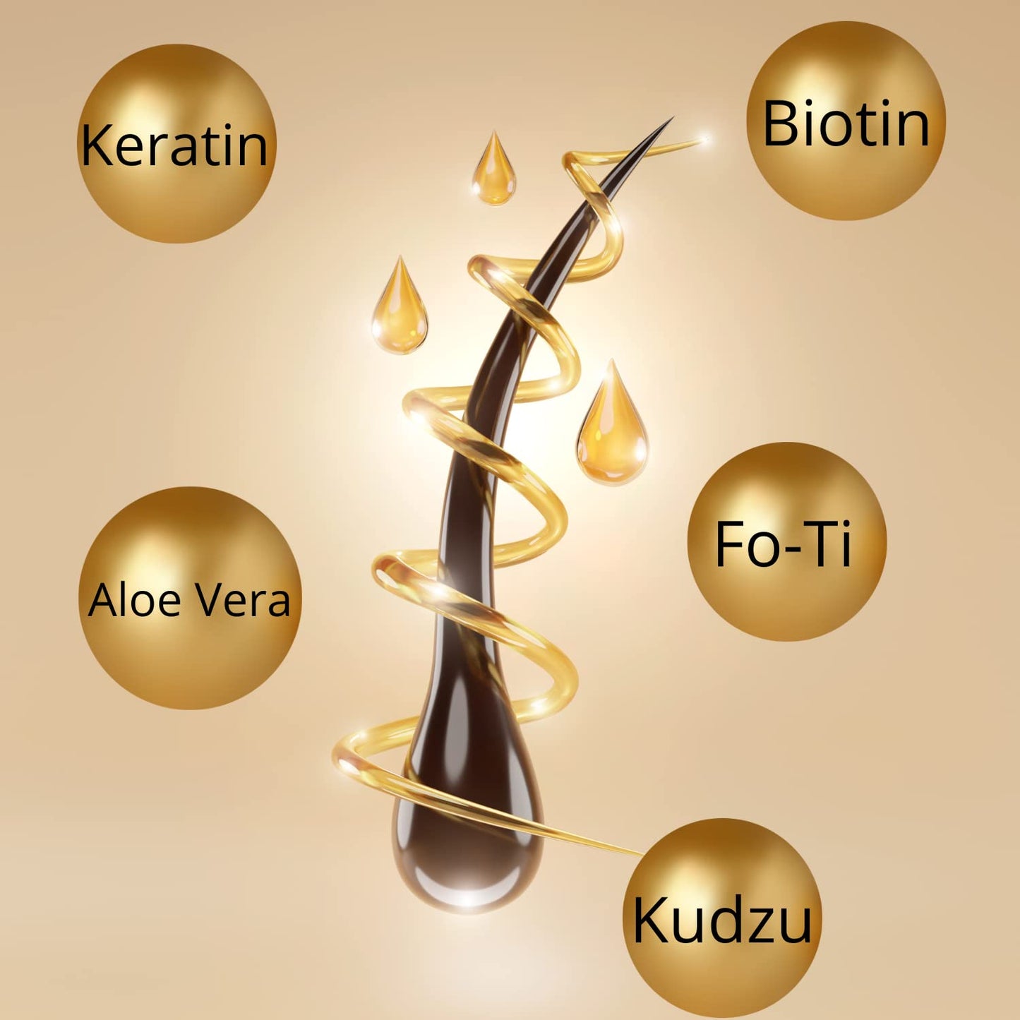 Ebony Medical Alopecia Areata Treatment Shampoo – Supports Hair Growth, Reduces Thinning, Strengthens Scalp Health – Natural & Vegan, 12 fl oz