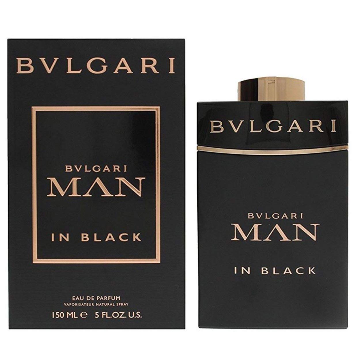 BVLGARI Man In Black Eau de Parfum Spray, 5 Fluid Ounce
