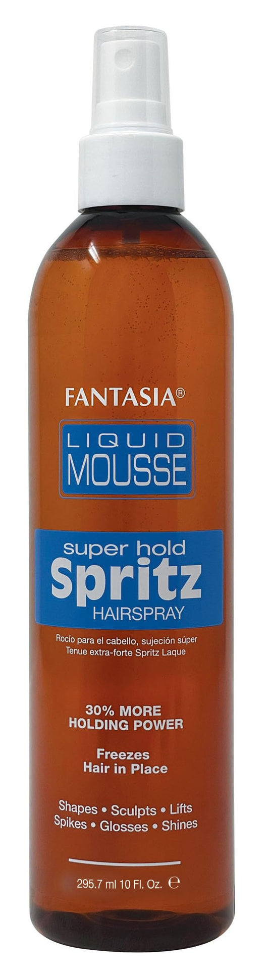 Fantasia Liquid Mousse Spritz Hair Spray Super Hold 10 Fl Oz (Pack of 1) Beauty & Personal Care IC BRAZILIAN
