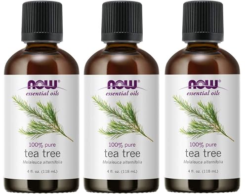 Now Foods Tea Tree Oil, 4 Ounces, Pack of 3