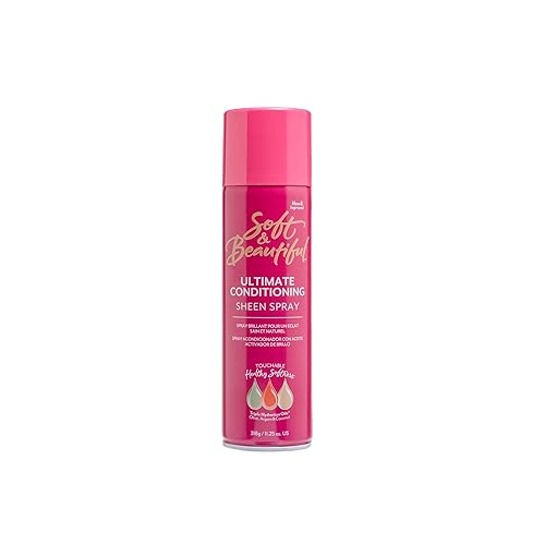 Soft & Beautiful Ultimate Conditioning Sheen Spray Aerosol Can 11.25 Oz