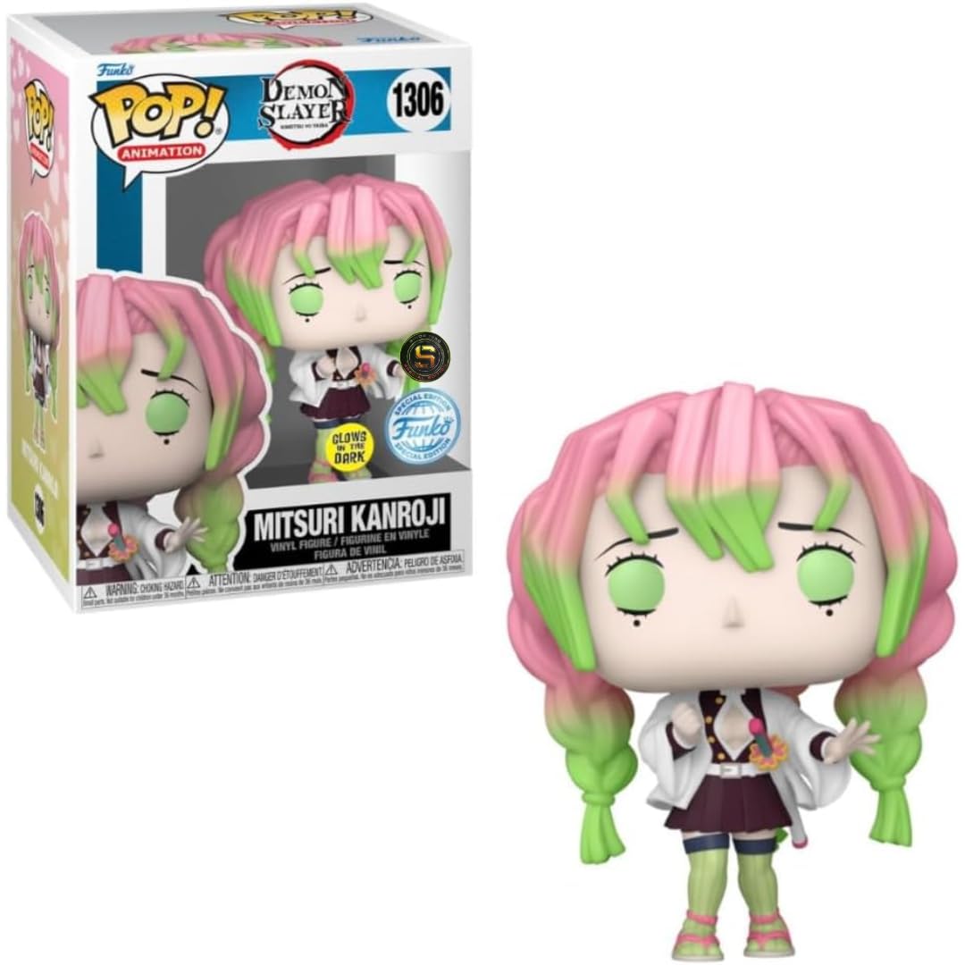 Funko Pop! Animation: Demon Slayer - Mitsuri Kanroji *Glow in The Dark* (Fundom Exclusive), 76702
