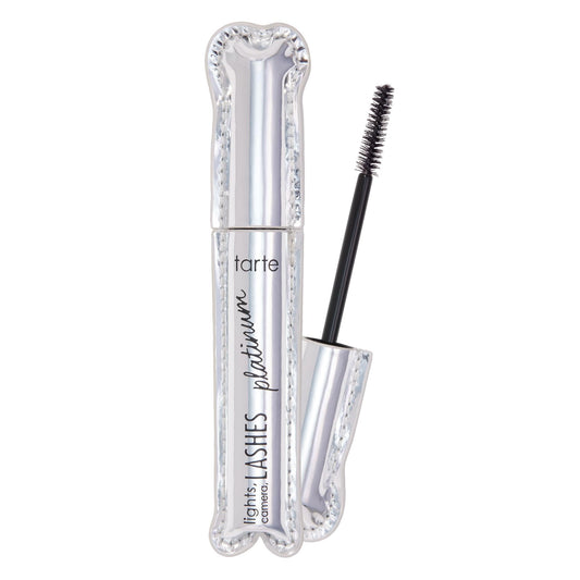 tarte lights, camera, lashes platinum volumizing mascara - Black Tinted Peptide Lash Serum mascara for Volume & Length, Smudge-Proof, Flake-Free Beauty & Personal Care tarte