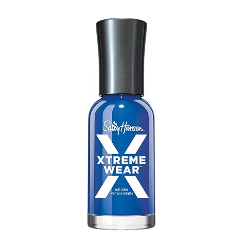 Sally Hansen Xtreme Wear Nail Polish | Streak-Free, Shiny Finish, Long-Lasting, Chip-Resistant, Opaque | Royal Rage | Deep Royal Red Nail Color Beauty & Personal Care Sally Hansen