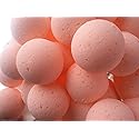 Spa Pure Ginger Peach Fizzies: Bath Bombs Made in USA with Shea Butter, Ultra Moisturizing, Great for Dry Skin (14 Count) Pack of 1