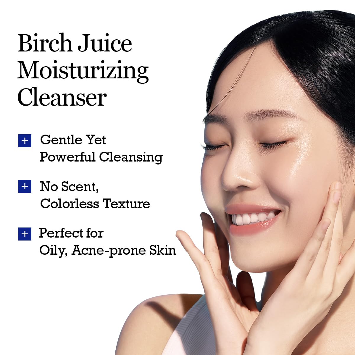 ROUND LAB Birch Juice Moisturizing Cleanser | Unclogs hidden sebum, Clears away dead skin cells., Soothing, Low pH, Gel Type Cleanser (5.07 fl.oz) Beauty and Personal Care ROUND LAB
