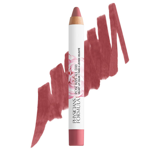 Physicians Formula Rosé Kiss All Day Velvet Lipstick Lip Color Makeup, Red First Kiss | Dermatologist Tested, Clinicially Tested