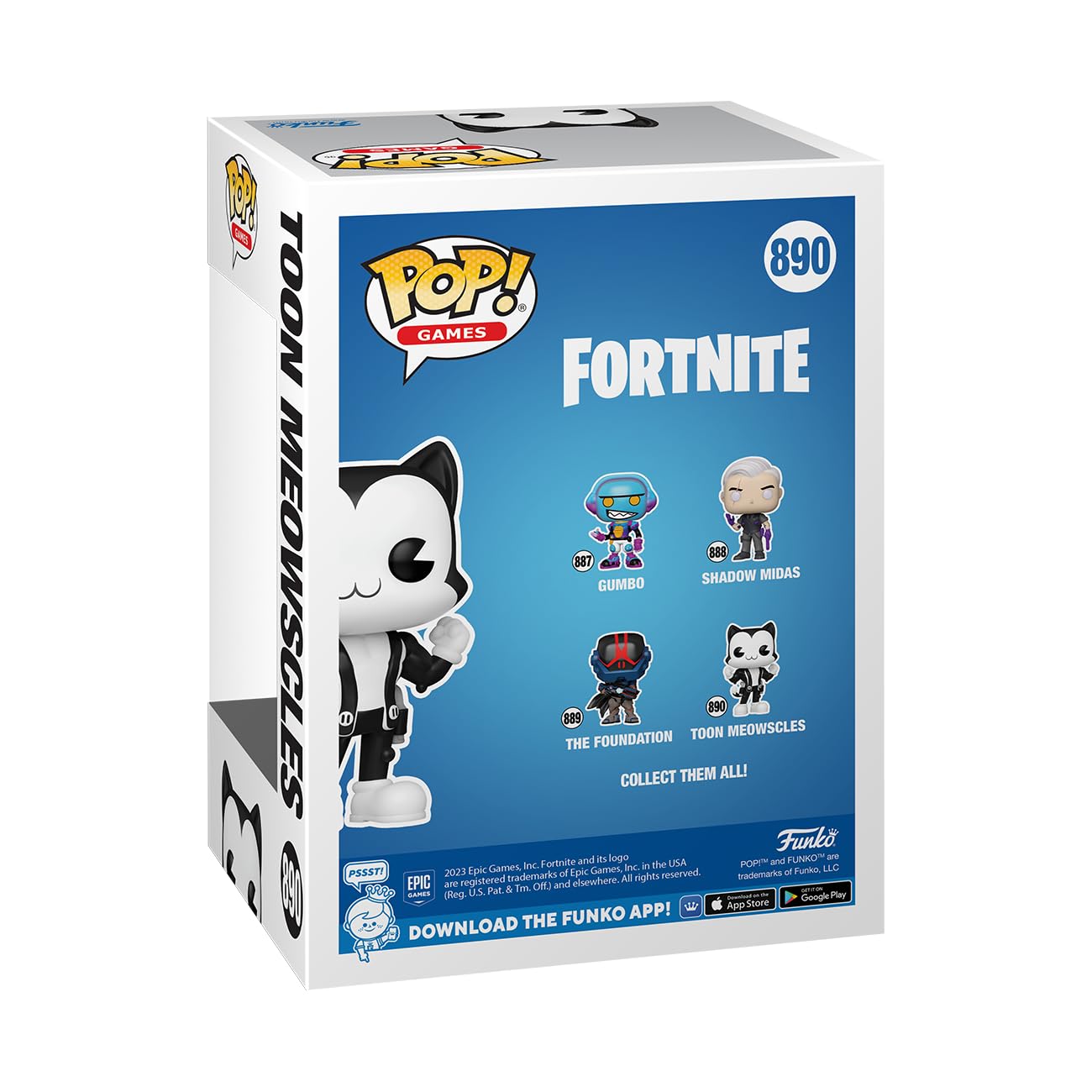Funko POP! Games: Fortnite - Toon Meowscles - Collectable Vinyl Figure - Gift Idea - Official Merchandise - for Kids & Adults - Video Games Fans…
