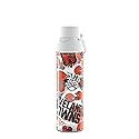 Tervis NFL Cleveland Browns - All Over Made in USA Double Walled Insulated Tumbler Travel Cup Keeps Drinks Cold & Hot, 24oz Venture Lite Water