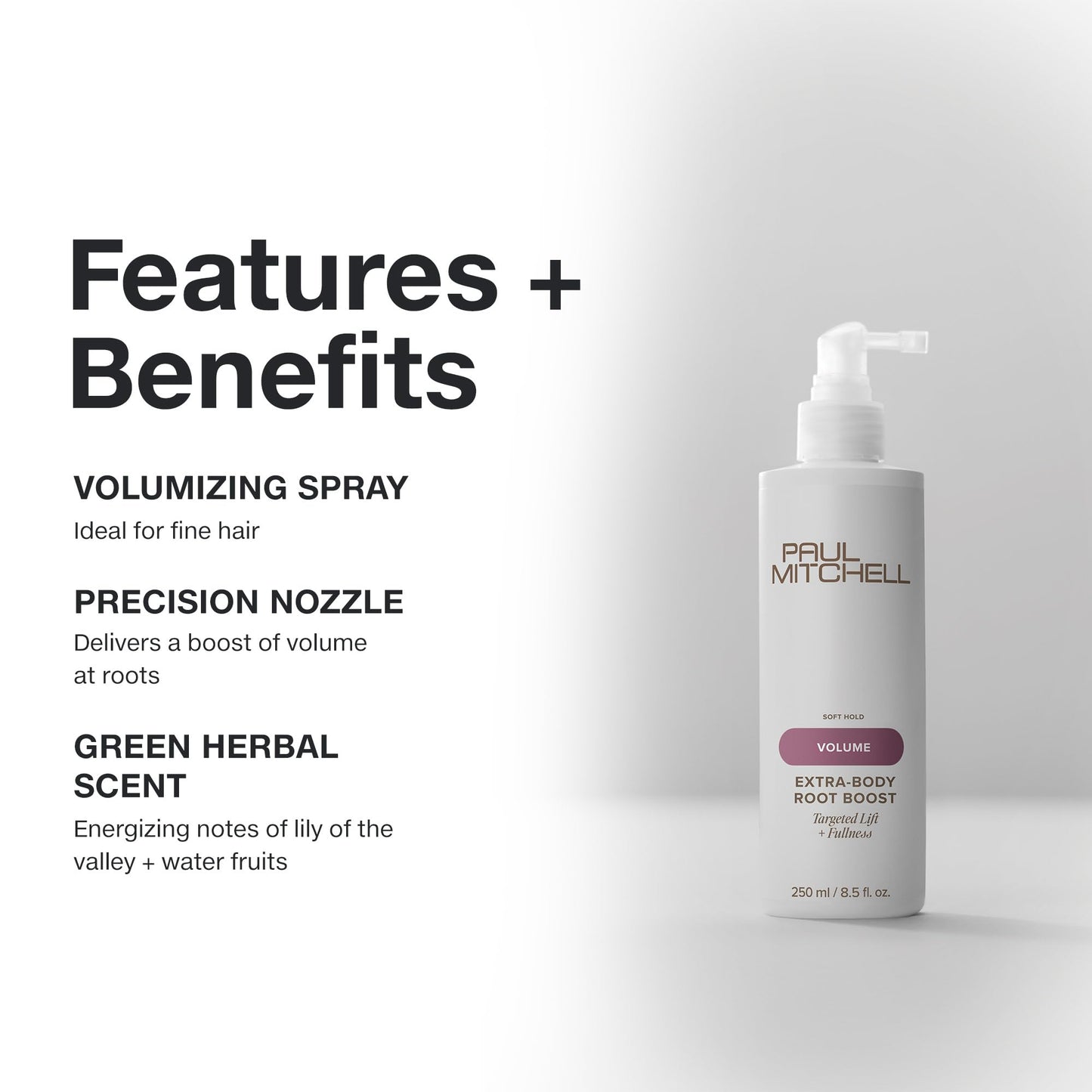 Paul Mitchell Extra-Body Boost Root Lifter- Controlled Volume, 250 ml/8.5 fl.oz