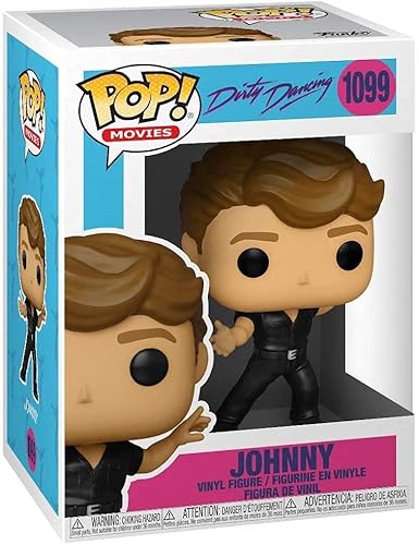 POP Movies: Dirty Dancing - Johnny (Finale), Multicolor, 3.75 inches