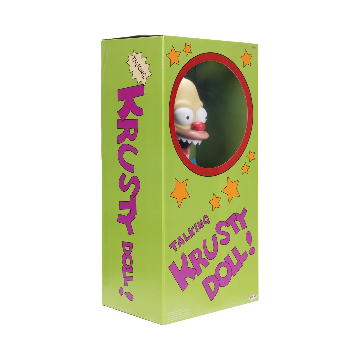 Disney The Simpsons Talking Krusty Doll Plush, 16-Inches Tall Good and Evil Krusty Pull String Doll Toy, from The Classic Treehouse of Horror III…