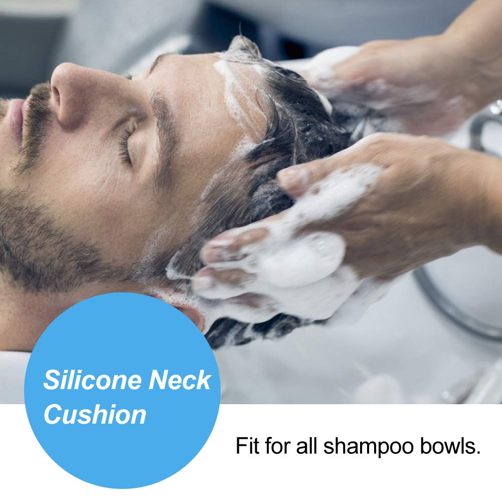 Shampoo Bowl Neck Rest, Sink Hair Washing Neck Support for Kids, Neck Rest, Portable Hair Washing Basin, Silicone Cushion, Soft Gel, Durable Beauty and Personal Care goodstumbler