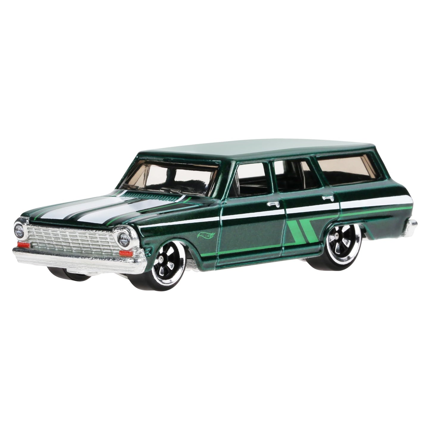 Hot Wheels 1:64 Scale, Die-Cast Toy Wagon, '64 Chevy Nova Wagon