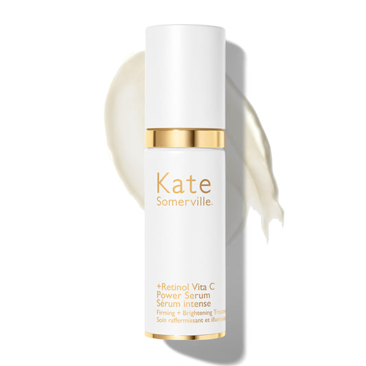Kate Somerville Retinol Vita C Power Serum - Anti-Aging Skin Firming Treatment Clinically Proven to Brighten and Smooth Lines & Wrinkles, 1 Fl Oz