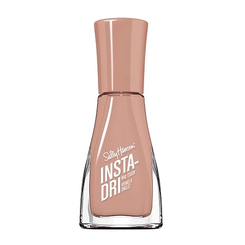 Sally Hansen Insta-Dri Nail Polish | Quick Dry, Long Lasting, Streak-Free Shine | Opaque, Glossy | 133 Taupe Priority | Taupe Beige Nail Color Beauty & Personal Care Sally Hansen