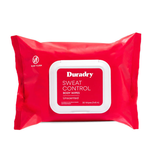 Whole Body Antiperspirant Wipes - Anti-Sweat Wipes for Body, Hands and Feet, Neutralizes Odor and Excessive Sweating, Quick-Drying and Travel-Friendly Beauty and Personal Care Duradry Default Title