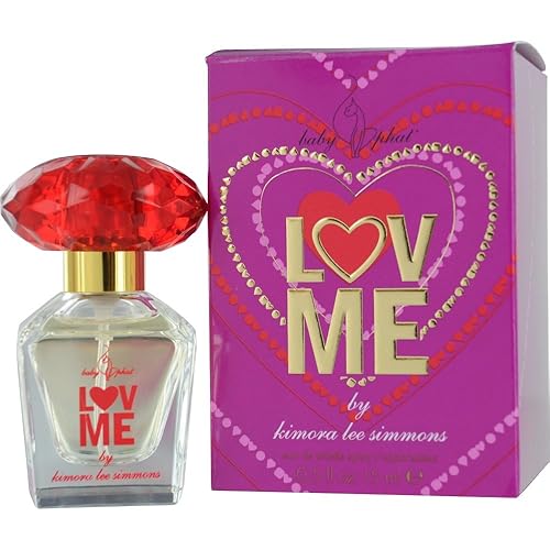 Kimora Lee Simmons Baby Phat Love Me Eau De Toilette Spray for Women, 0.5 Ounce