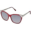 GUESS GF0354 Shiny Red/Smoke Mirror One Size