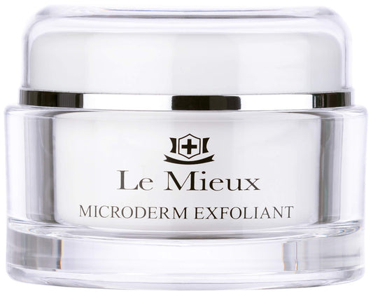 Le Mieux Microderm Exfoliant - Radiance Boosting Microdermabrasion Scrub for Face & Neck, Exfoliating Facial Polish for Congested Pore & Uneven Skin