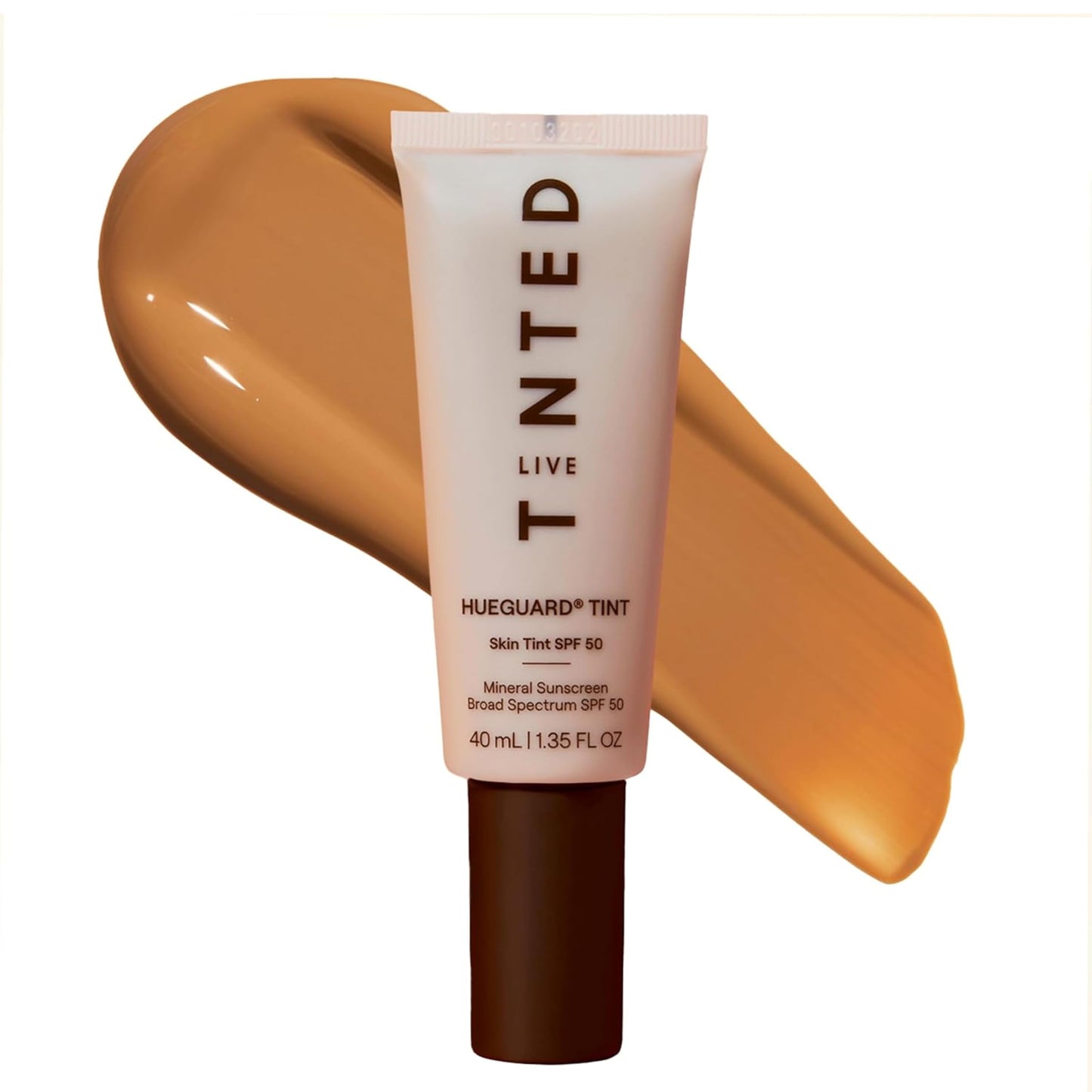 Live Tinted Hueguard Tinted Sunscreen SPF 50 - Mineral Sunscreen for Face, Skin Tint with Buildable Coverage, Dewy Glow Finish, Hydrating, Vegan