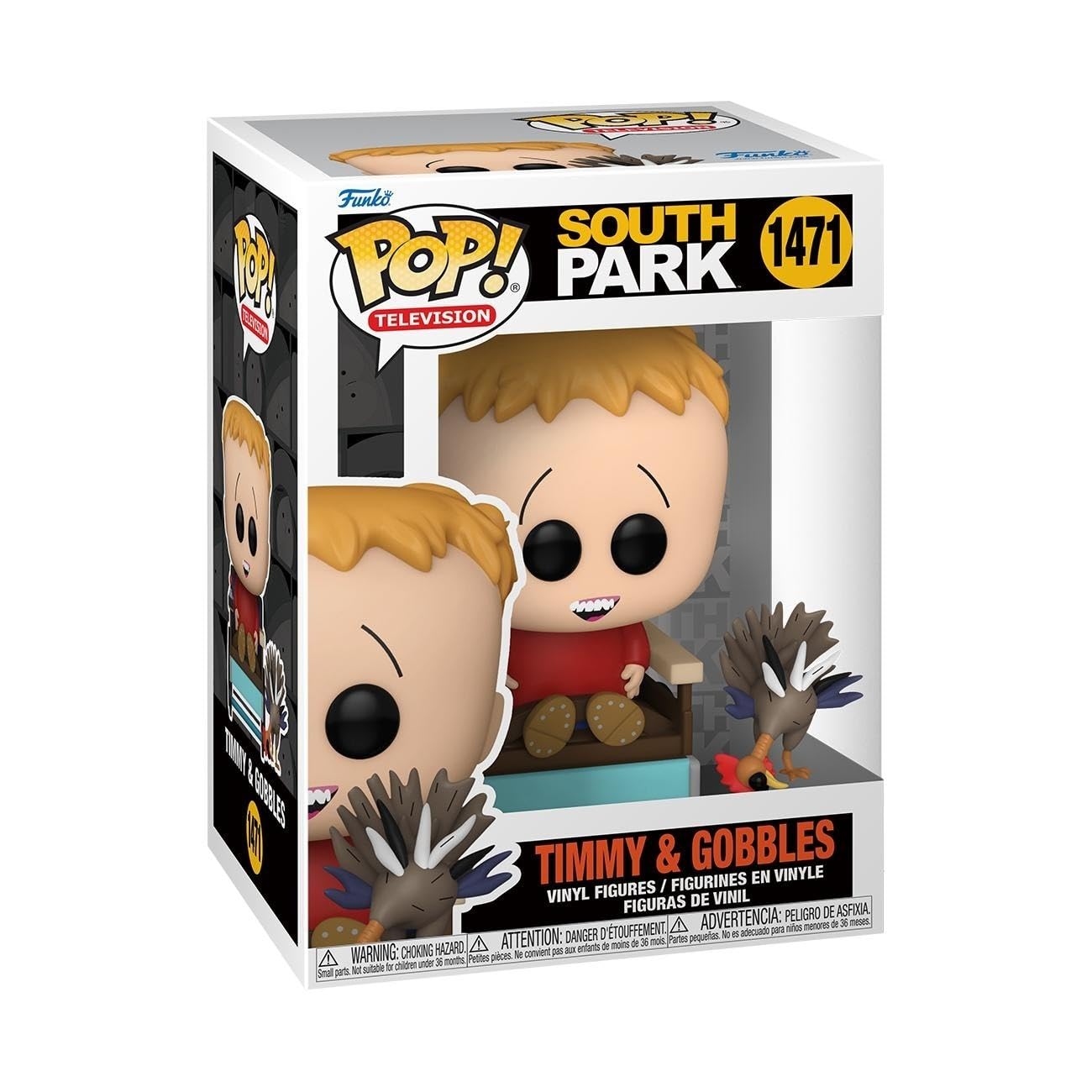 Funko POP! & Buddy: South Park - Timmy Burch & Gobbles - Collectable Vinyl Figure - Gift Idea - Official Merchandise - for Kids & Adults - Cartoons…
