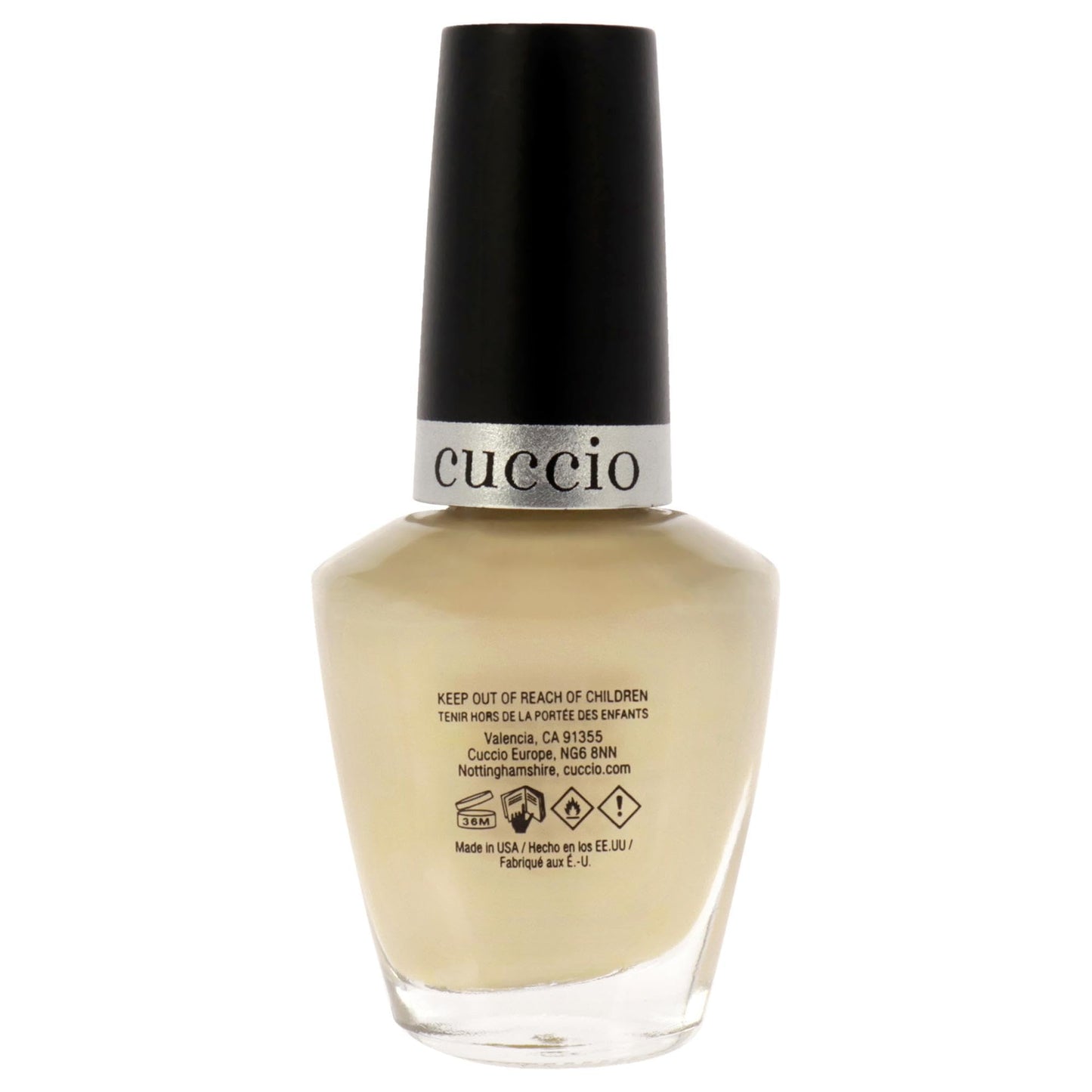 Cuccio Colour Nail Polish -Nail Lacquer for Manicures & Pedicures, Full Coverage - Quick Drying, Long Lasting, High Shine - Cruelty, Gluten