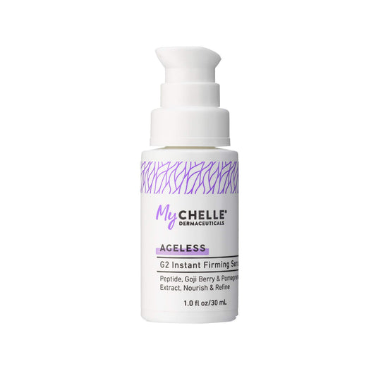 MyCHELLE Dermaceuticals G2 Instant Firming Serum, 1 Fl Oz - Skin Firming Serum with Peptide, Goji Berry & Pomegranate Extract to Nourish, Refine