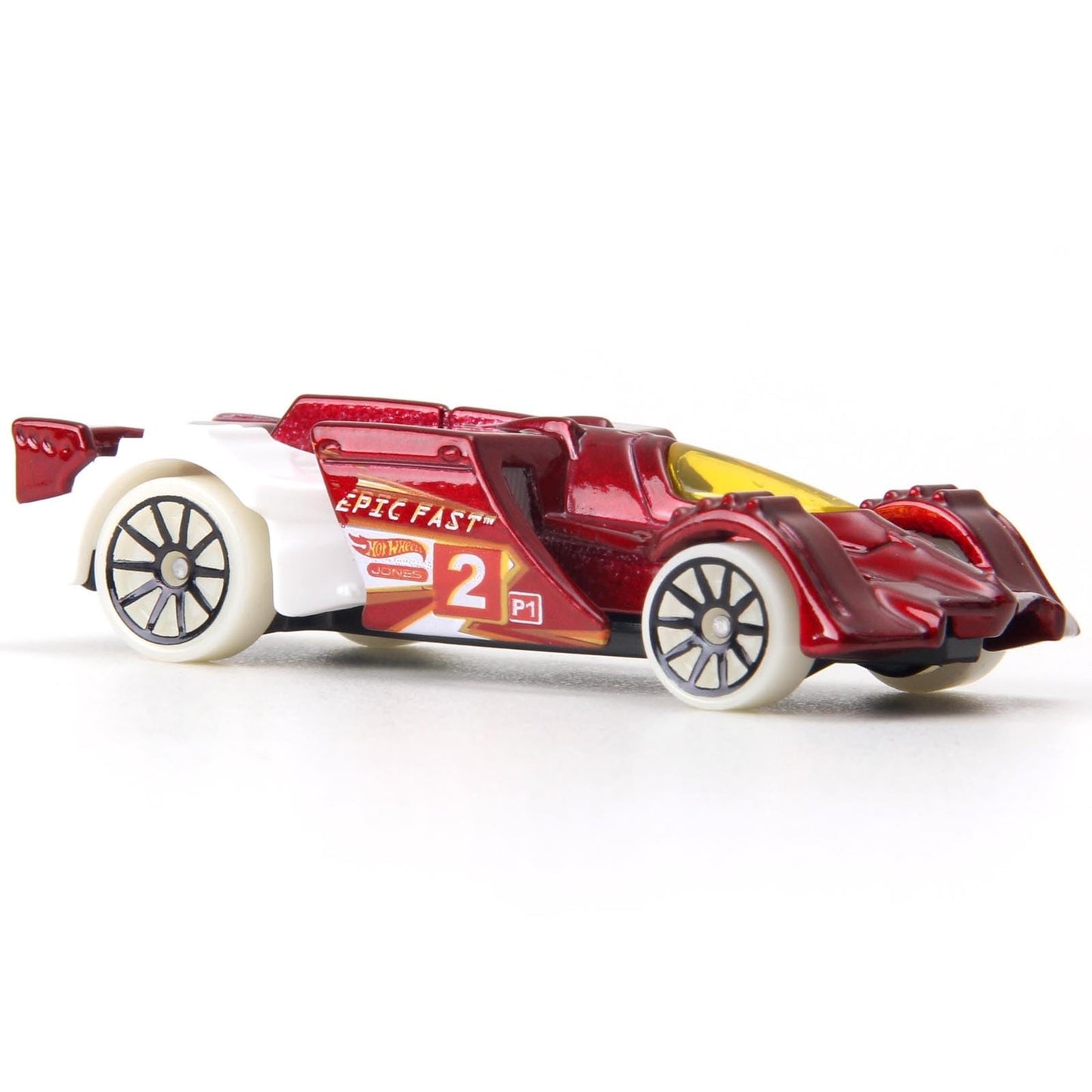 Hot Wheels 2015 Night Storm - Epic Fast [Metalflake Red] Card 170/250