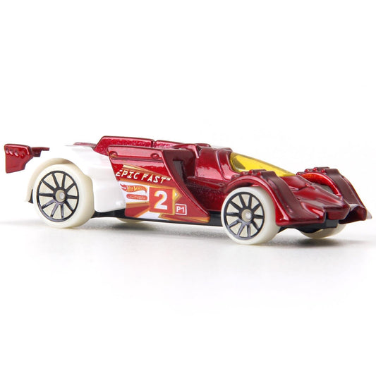 Hot Wheels 2015 Night Storm - Epic Fast [Metalflake Red] Card 170/250