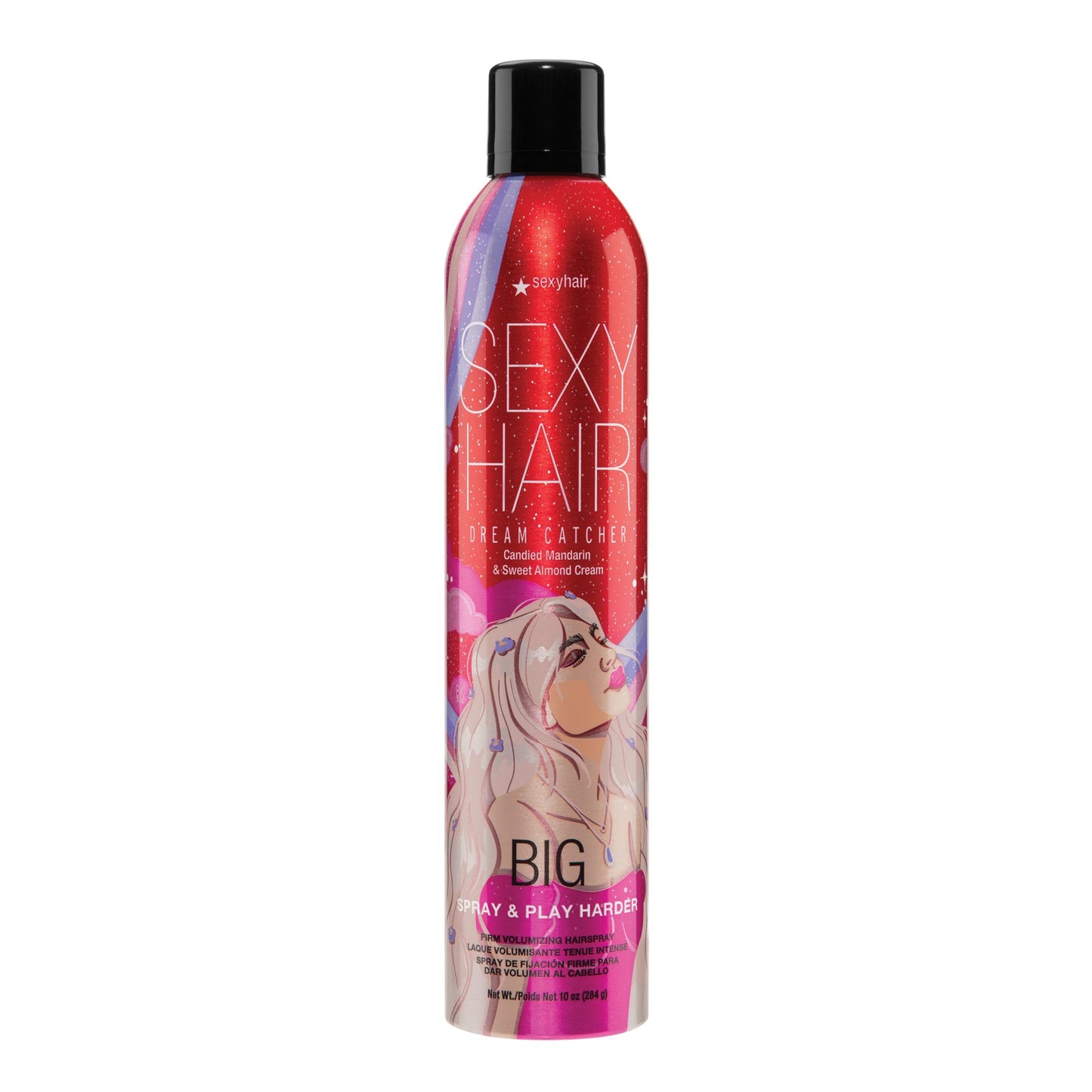 SexyHair Big Spray & Play Harder Firm Volumizing Hairspray, 10 Oz | Dream Catcher | All Day Hold and Shine | Up to 72 Hour Humidity Resistance Beauty and Personal Care SexyHair Default Title