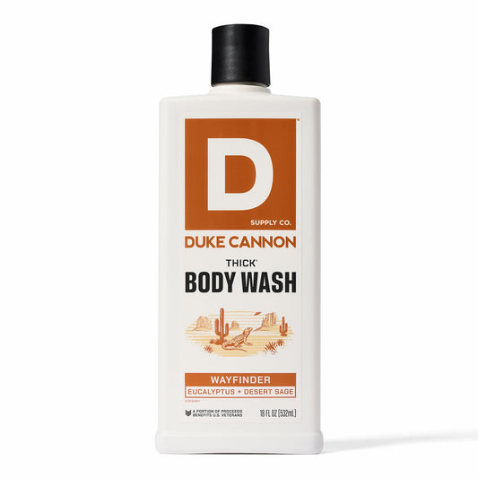 Duke Cannon Supply Co. Thick High Viscosity Body Wash - 3X Thicker, Cleansing Shower and Bath Gel, Mineral-Enriched for Men - Shower Gel - Men’s Body Beauty & Personal Care Duke Cannon Supply Co.
