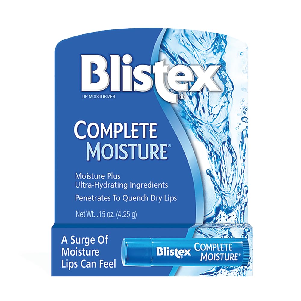 Blistex Complete Moisture Lip Balm Lip Moisturizer Hydration 0.15 oz