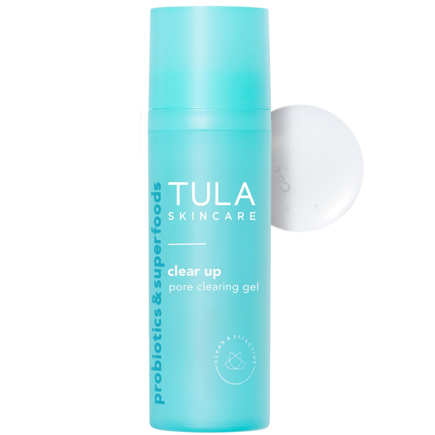 TULA Skin Care Clear Up - Pore Clearing Gel, Facial Serum, Salicylic and Azelaic Acid, Niacinamide, Clears Skin, Exfoliates, Improves Skin Smoothness