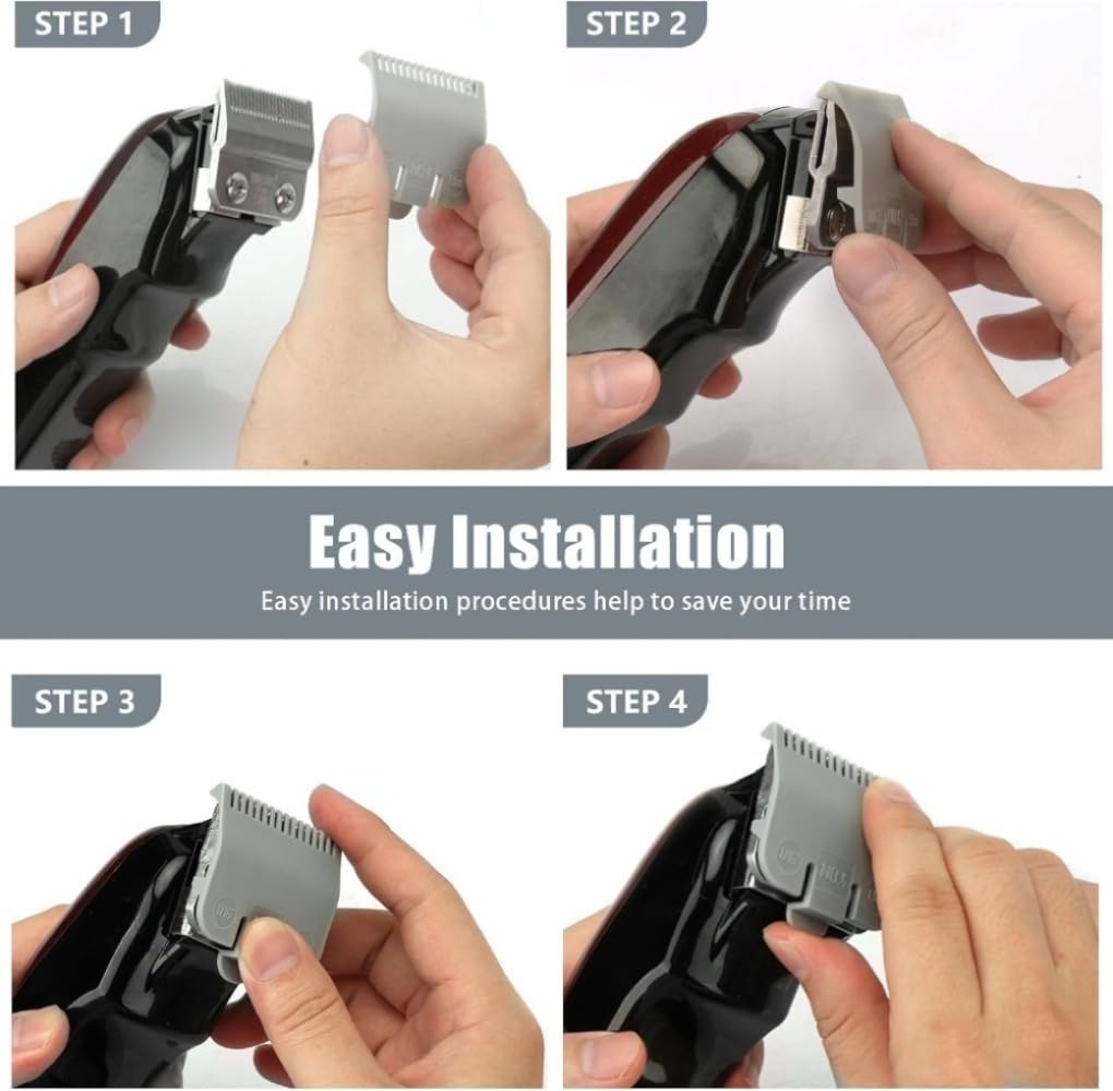 Replacement for Wahl Professional Color Coded Clipper Guide Comb Attachment #1/2, 1/16", 1.5mm(2 pack) Beauty and Personal Care Lgsixe