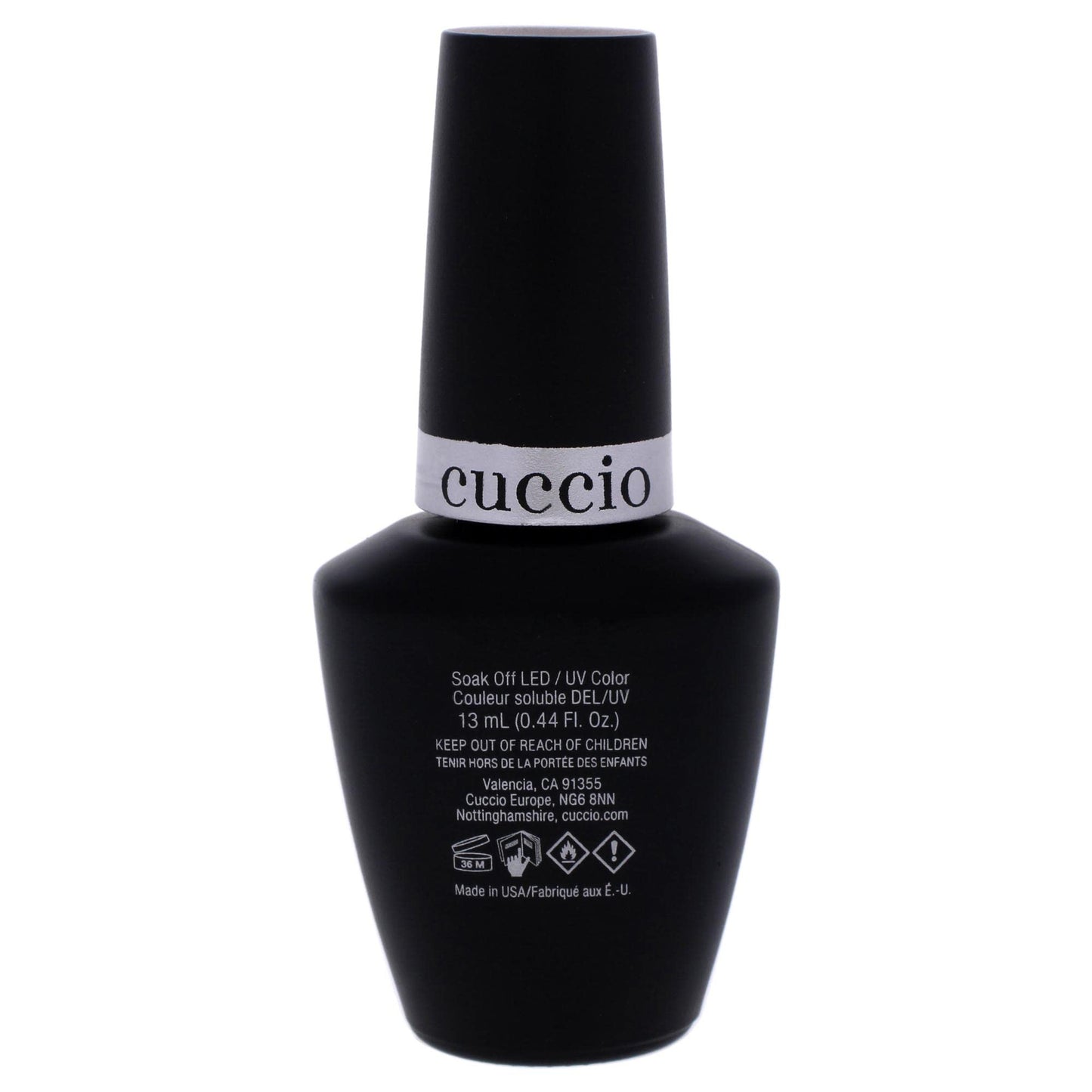 Cuccio Colour Veneer Nail Polish - Triple Pigmentation Technology - Polish Free Soak Off Gel - For Manicures And Pedicures - Full Coverage - Long