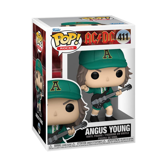 Funko POP Rocks: AC/DC - Angus Young - (Green) - Collectable Vinyl Figure - Gift Idea - Official Merchandise - for Kids & Adults - Music Fans - Model…