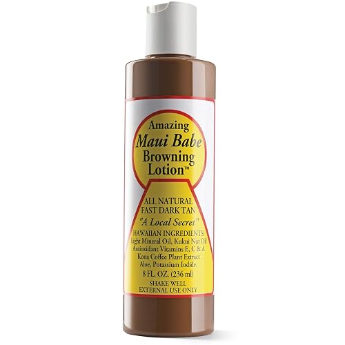 Browning Lotion - All Natural Fast Dark Tan 8 fl.oz