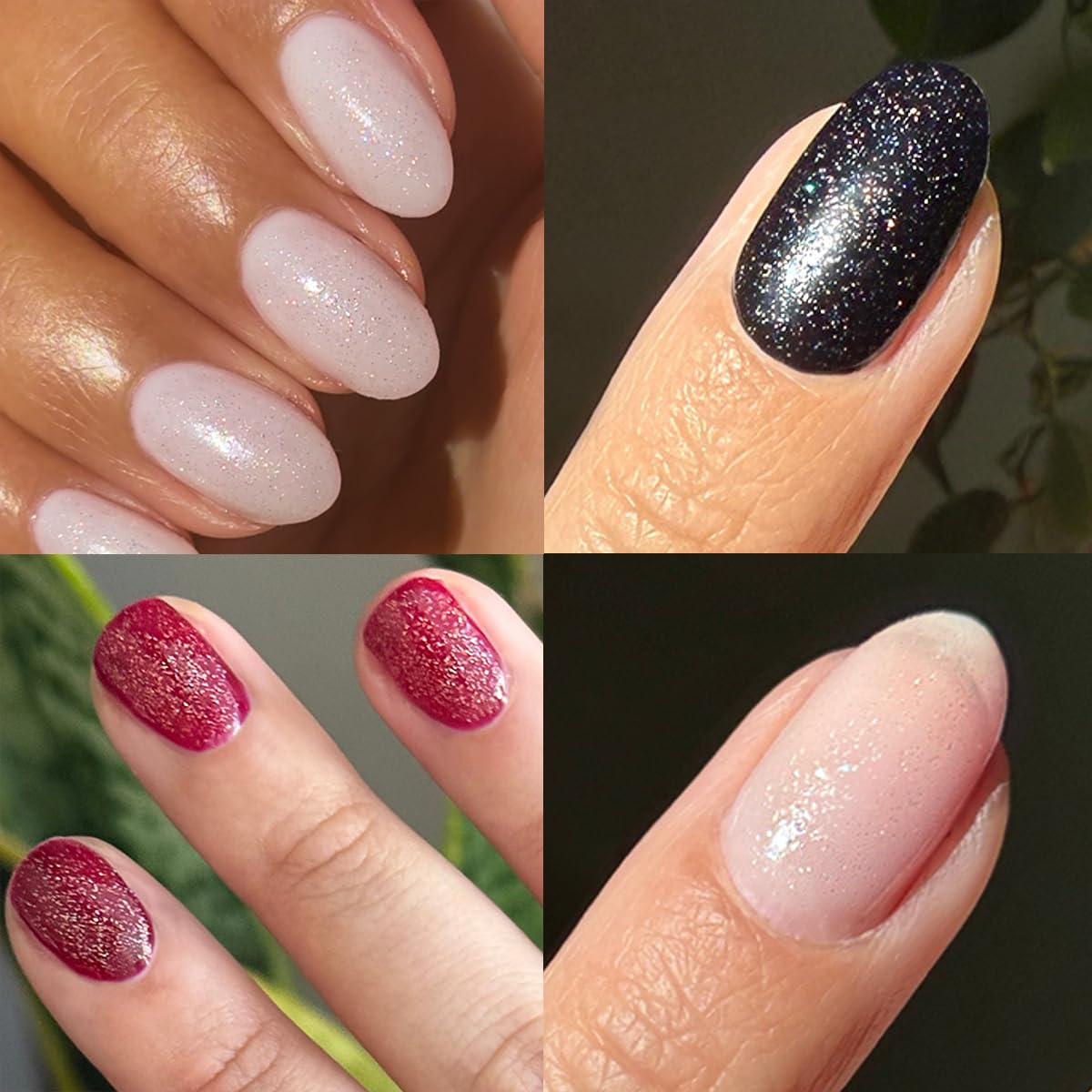 Olive & June Long Lasting Top Coat Nail Polish - Celestial Effect | Gel-Like Finish No Lamp Needed | Lasts up to 10 days | Salon-Quality at Home | Beauty & Personal Care Olive & June