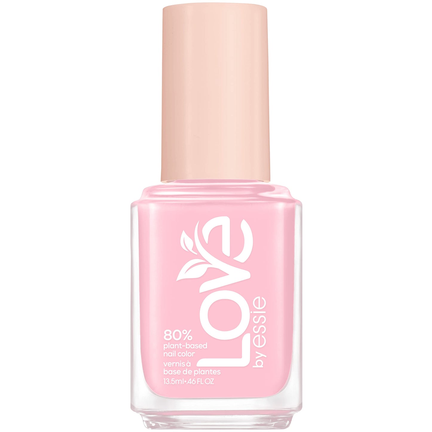 LOVE by essie Nail Polish, 80% Plant-based, Salon-Quality, Vegan, Pink, Free In Me, 0.46 Fl Oz Beauty & Personal Care essie