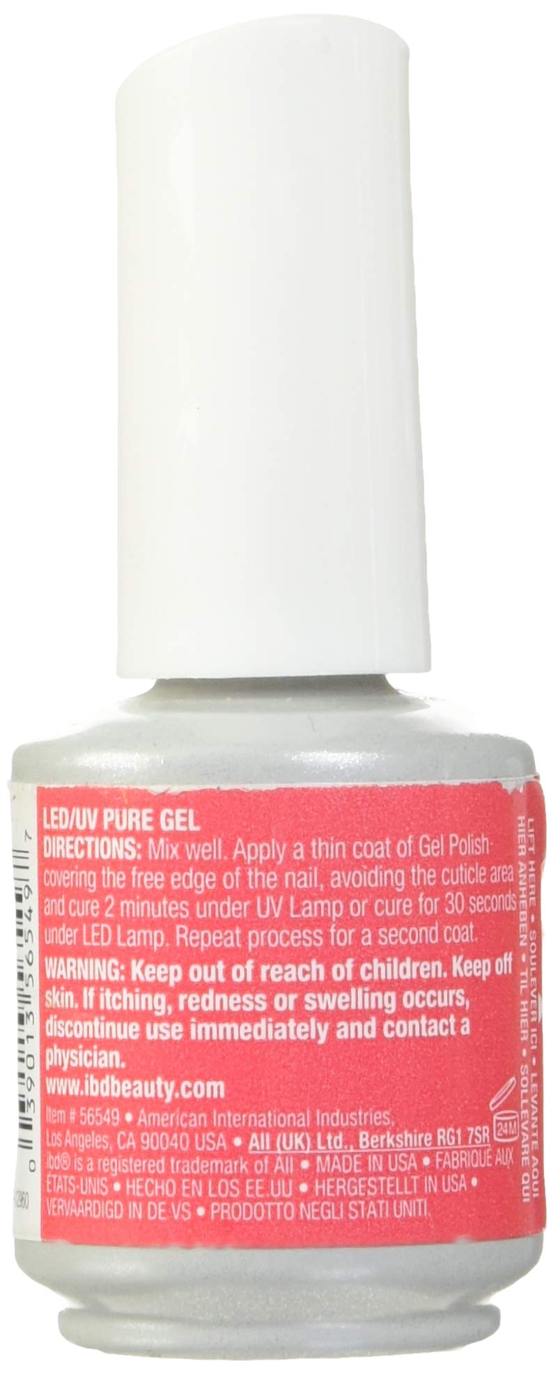 IBD Just Gel Nail Polish, She's Blushing, 0.5 Fluid Ounce Beauty & Personal Care IBD
