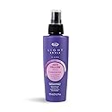 Lisap Hair Spray, Light Scale Hair Care Anti Yellow Spray & Heat Protectant Purple Toner for Blondes, Toning Blonde, White, Silver Hair & Highlights