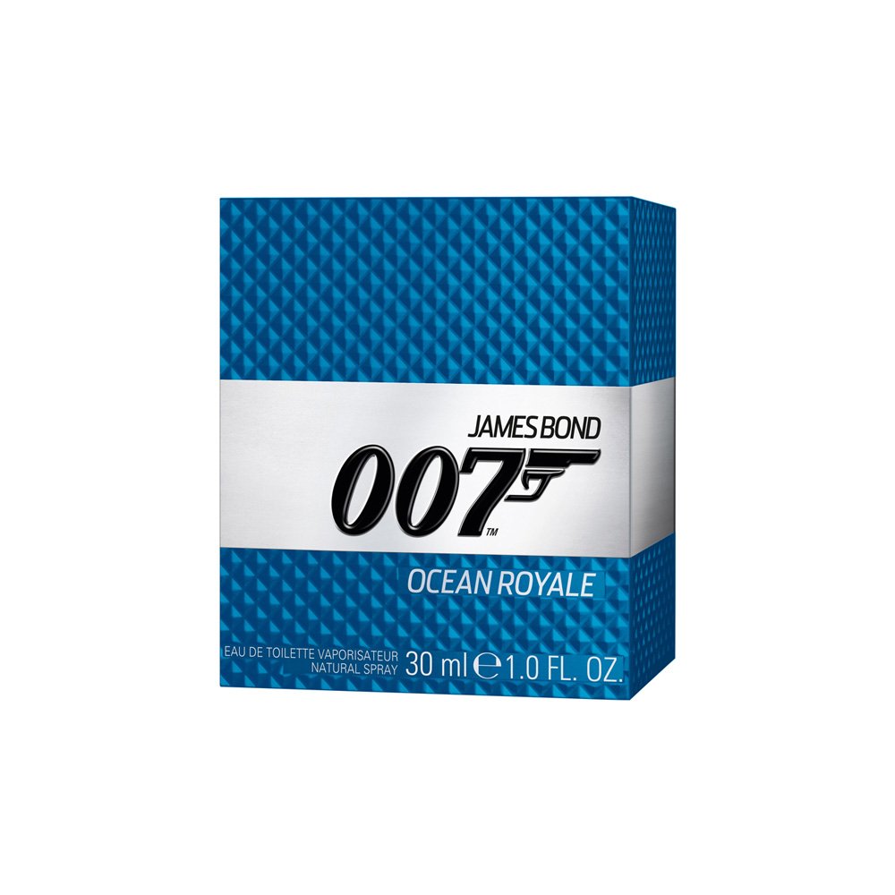 JAMES BOND 007 EDT Spray for Men, Ocean Royale, 1 Ounce