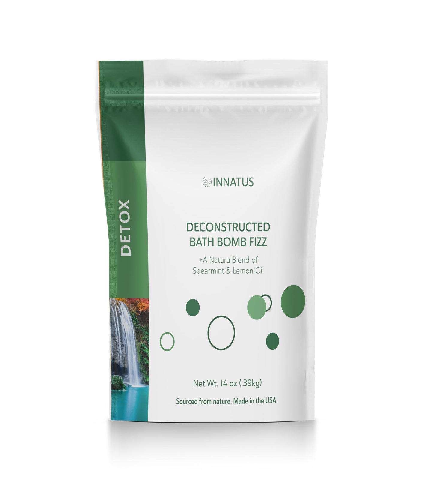 Sea Salt Fizzy Deconstructed Sleeping Beauty Bath Bomb - 14oz Bath Fizz - Infused with Natural Oils for Deep Relaxation & Skin Hydration