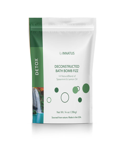 Sea Salt Fizzy Deconstructed Sleeping Beauty Bath Bomb - 14oz Bath Fizz - Infused with Natural Oils for Deep Relaxation & Skin Hydration